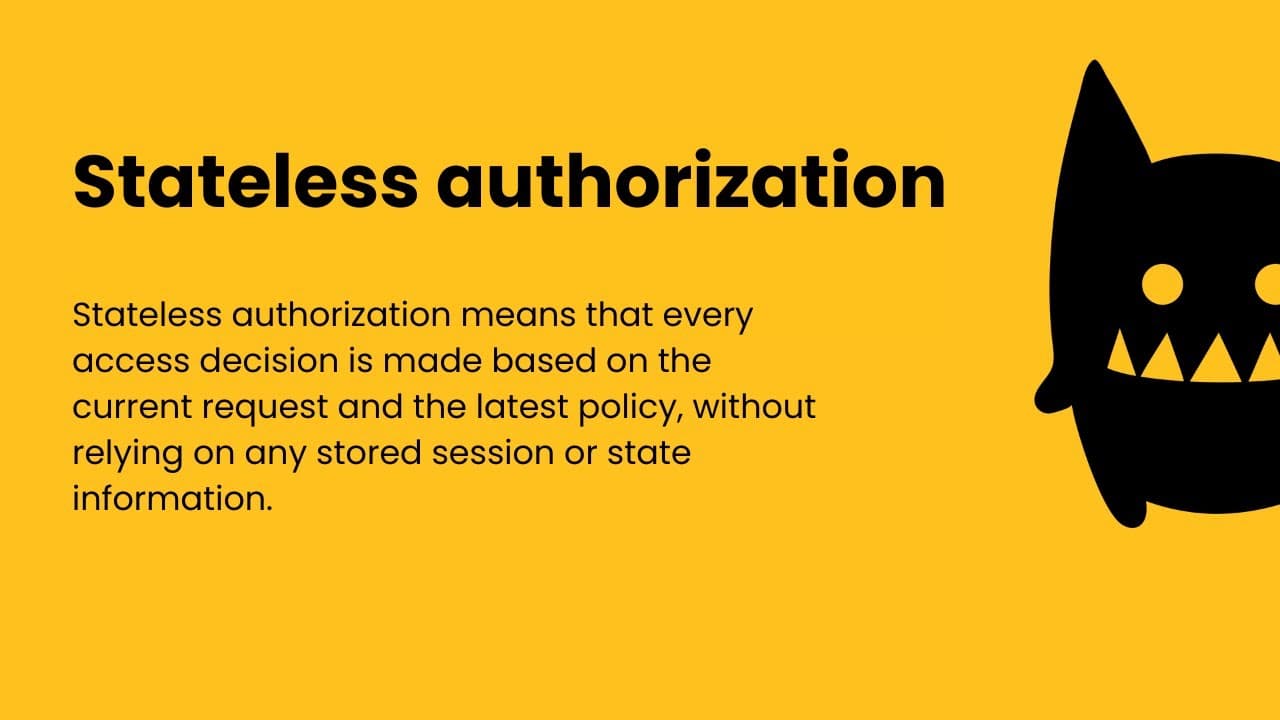 Stateless authorization with Cerbos