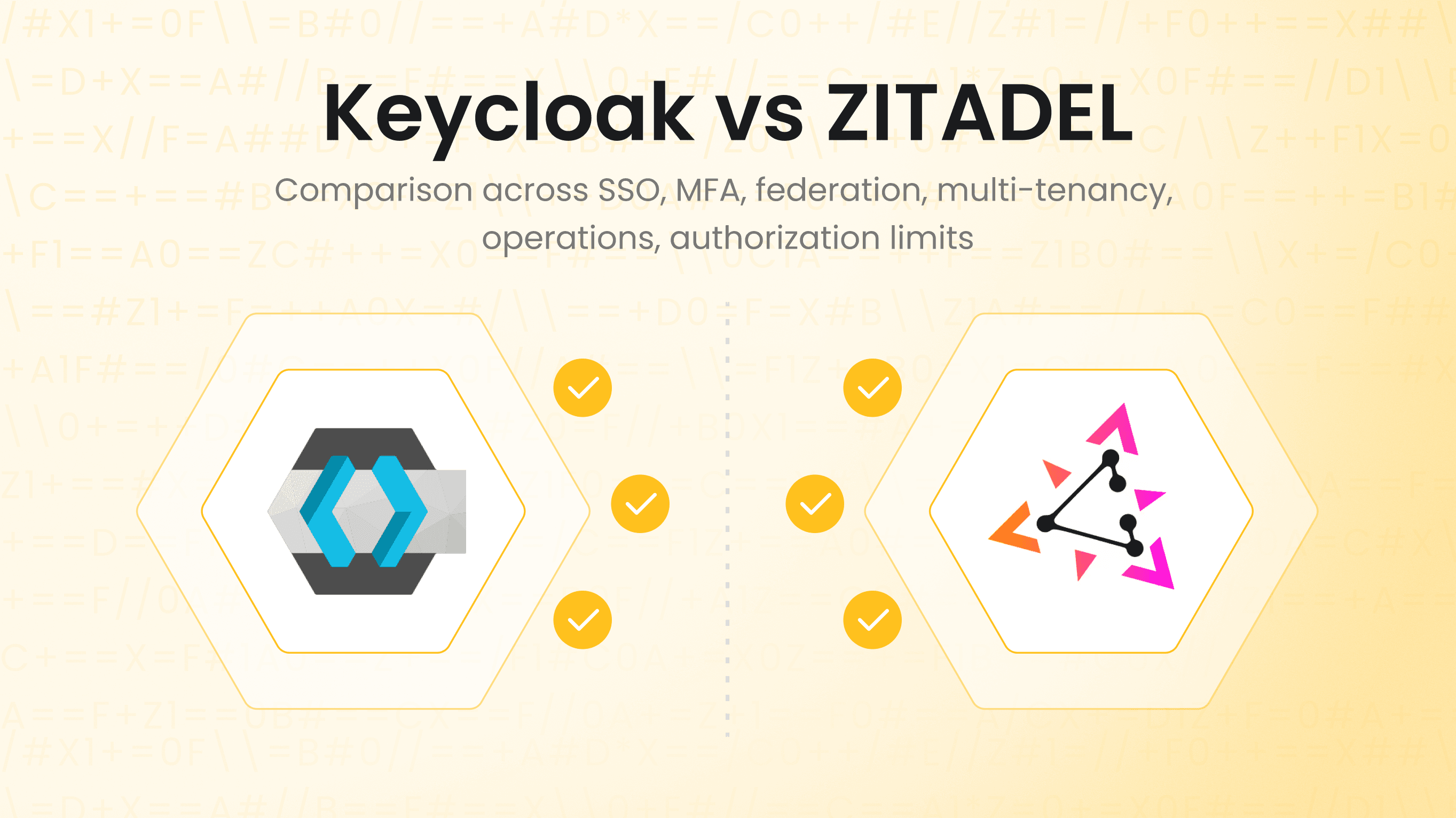 Keycloak vs ZITADEL for self hosted IAM