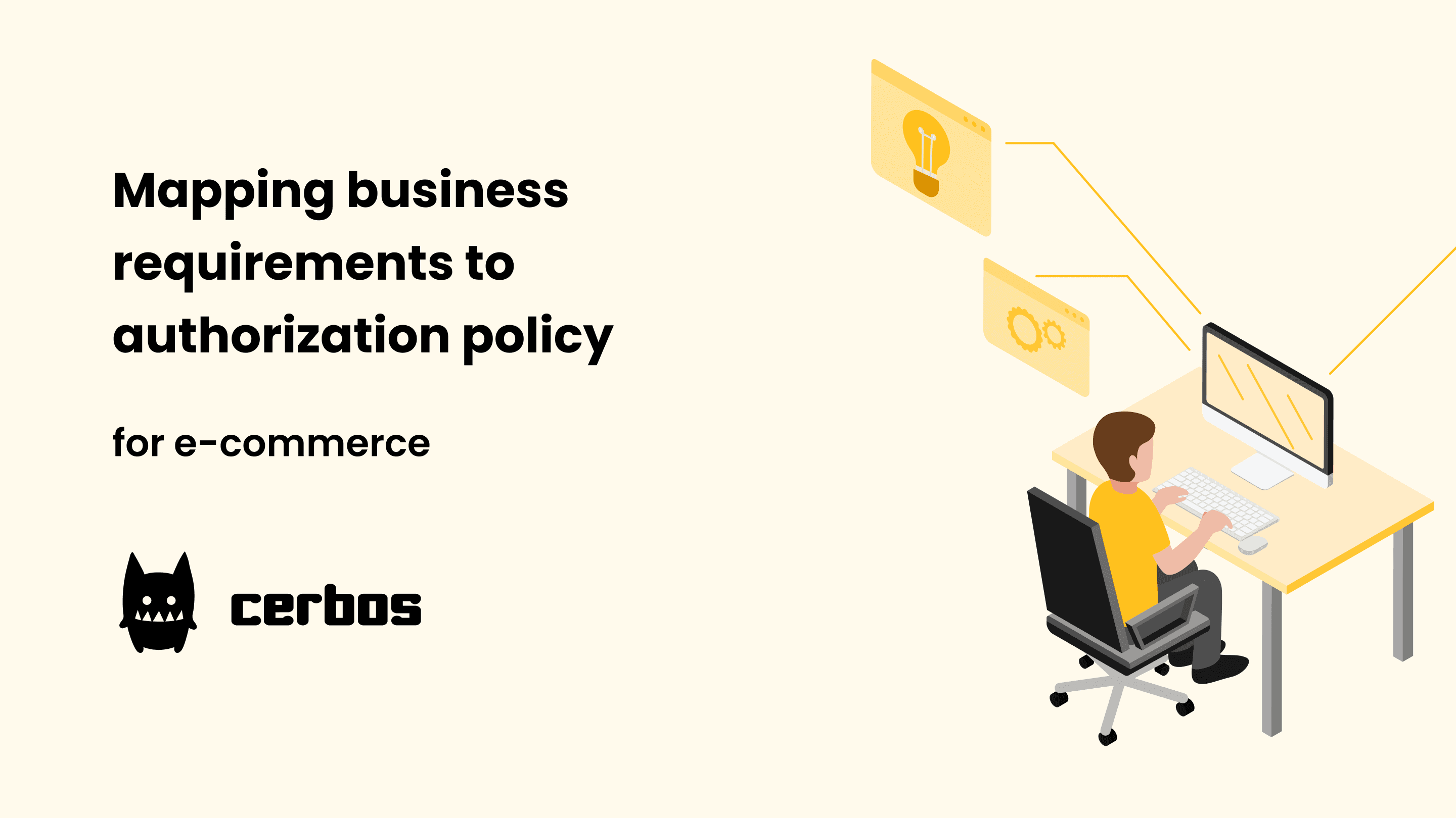 Mapping business requirements to authorization policy for e-commerce